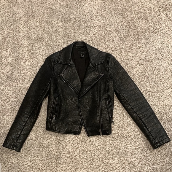 Vegan Leather Jacket Women's Small - Picture 2 of 11